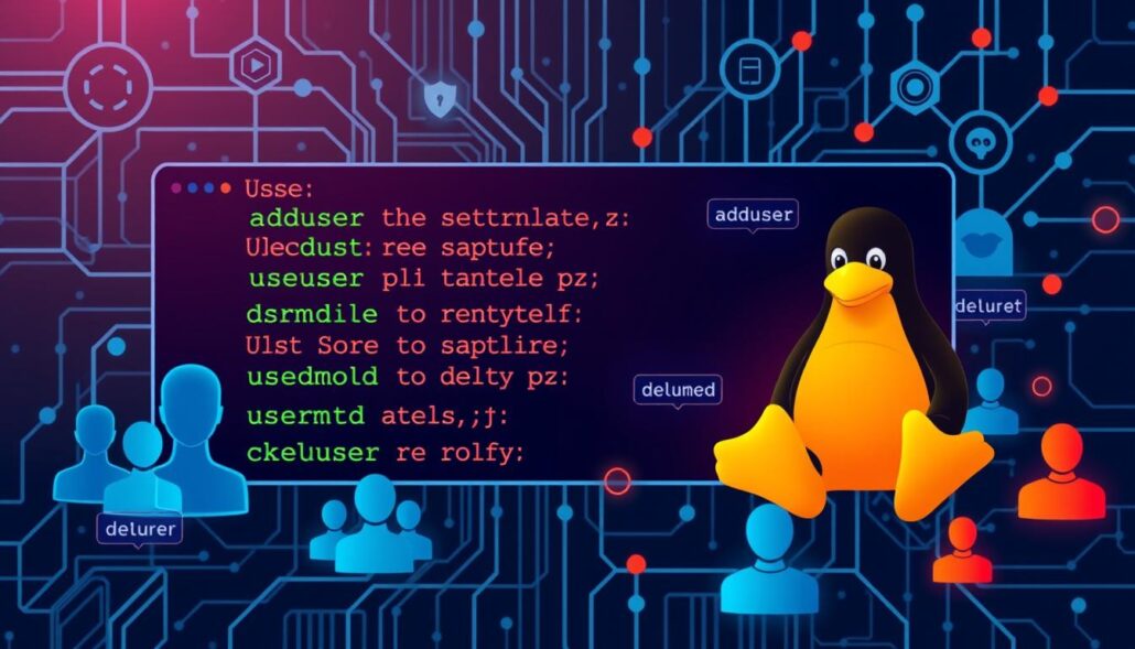 Linux user management commands