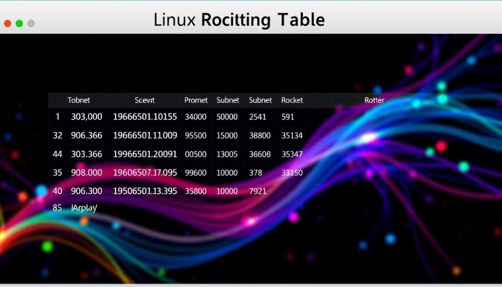 Routing Table Linux